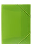 Document Wallet Marbig A4 Soft Touch Brights Lime