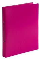 Binder Marbig A4 2 Ring 25Mm Soft Touch Pink