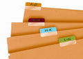 Index Tabs 3L 12X25Mm Asst Cols Pk72