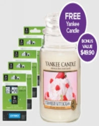 Bundle Dymo 5X D1 Tape 12Mm + Bonus Large Yankee Candle