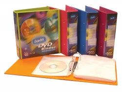 Binder Bantex 2D Dvd/Cd 20 Pocket Grape