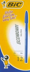 Pen Bic Bp Economy Fine Blue Bx12