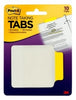 Post-It 3M Transparent Tabs 687-Y3 Yellow 85.7X69.8Mm