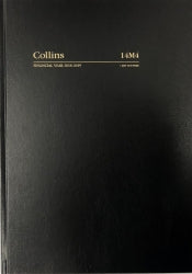 Diary Financial Year 2018/19 Collins A4 Dtp Black