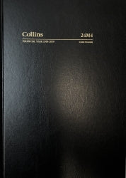 Diary Financial Year 2018/19 Collins A4 2 Dtp Black