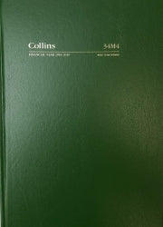 Diary Financial Year 2018/19 Collins A4 Wto Green