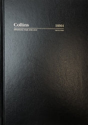 Diary Financial Year 2018/19 Collins A5 Dtp Black