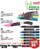 Marker Chalk & Posca Uni 78P Bundle Deal