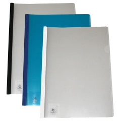 Clear File Colby A4 202A Clear Blue W/Blue Spine