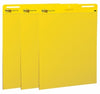 Easel Pad Post-It 760X630Mm 559Yw-3Pk Bright Yellow Plain