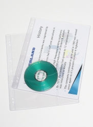 Sheet Protectors C/Land A4 Cd Pocket