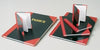 Note Book A7 Black & Red 100Lf 07100