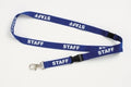 Lanyard Rexel Printed Staff Blue - Pack of 5