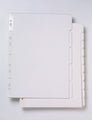 Dividers Marbig A4 Manilla White 5 Tab Rein