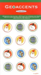 Stickers Geo Xmas Patch 48'S