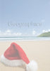 Paper Geo Xmas A4 Santa Beach Hat Pk25