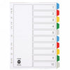 Dividers Marbig A4 Pp Multi Coloured 10 Tab