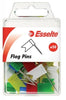 Flag Pins Esselte Asst Pk50