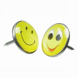 Pins Novelty Esselte Emoticons 1.0 10Mm Pk25