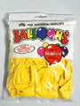 Balloons Alpen 30Cm Yellow Pk100