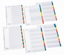 Dividers Bantex A4 Mylar 5 Tab (Pk of 30) - Special Order