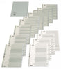 Dividers Bantex A4 Pp Maxi A-Z Grey 6223