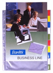 Dividers Bantex A4 10 Tab With Insertable Pocket Clear