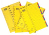 Dividers Bantex A4 Bright A-Z