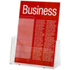 Brochure Holder Esselte A5 Free Standing Clear