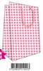 Bag Gift Ozcorp Large Gingham Pink