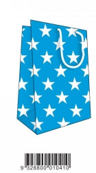 Bag Gift Ozcorp Small Stars Blue