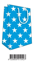 Bag Gift Ozcorp Medium Stars Blue