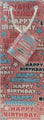 Bag Gift Ozcorp 100X350X100Mm Pink Happy Birthday Bottle