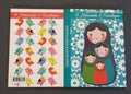 Notelet Set Ozcorp Babushka/Birdies Pk8
