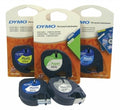 Label Tape Dymo Letra-Tag Plastic Ultra Blue