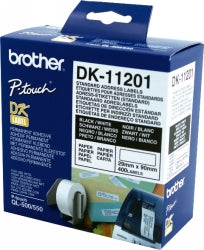 Label Brother Dk11201 White Address 29 X 90Mm 400 Per Roll