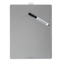 Whiteboard Quartet Magnetic Tile Silver 216X280Mm