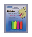 Stick On Arrows B/Tone 12X45 Clear Asst Cols