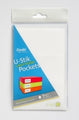 Label Holder U-Stik 55X102Mm Self Adhesive Pk9