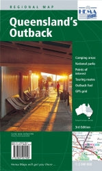 Map Hema Outback Queensland