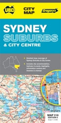 Map Ubd/Gre Sydney City & Suburbs Pocket 218 7Th Ed