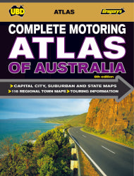 Guide Ubd/Gre Complete Motoring Atlas Of Australia 8Th