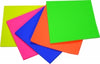 Craft Paper Rainbow Squares 100'S Fluro 127Mm