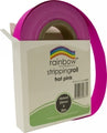 Stripping Roll Rainbow Ribbed 25Mmx30M Hot Pink