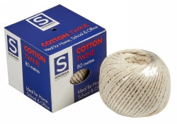 Twine Sovereign Cotton White 80M