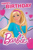 Card Birthday Value A200 Girls Barbie Design 1