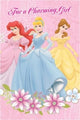 Card Birthday Value A200 Girls Princess  Design 1