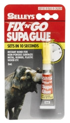 Glue Selleys Supa Glue Fix N Go 3Ml