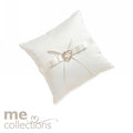 Wedding Ring Cushion Me With Diamante Heart Ivory