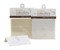 Wedding Place Cards Me Deluxe W/Metallic Finish & Embossed Hearts Silver